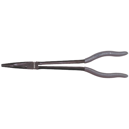 Teng Tools AT097 11" 45 Degree Bent Slim Jaw Long Reach Pliers AT097